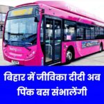 बिहार में अब अहम् कदम उठाया जा रहा है. 'जीविका दीदियों' को पिंक बसों के लिए चालक और कंडक्टर के